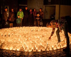 Kerzenscheinsamstag Herzchen